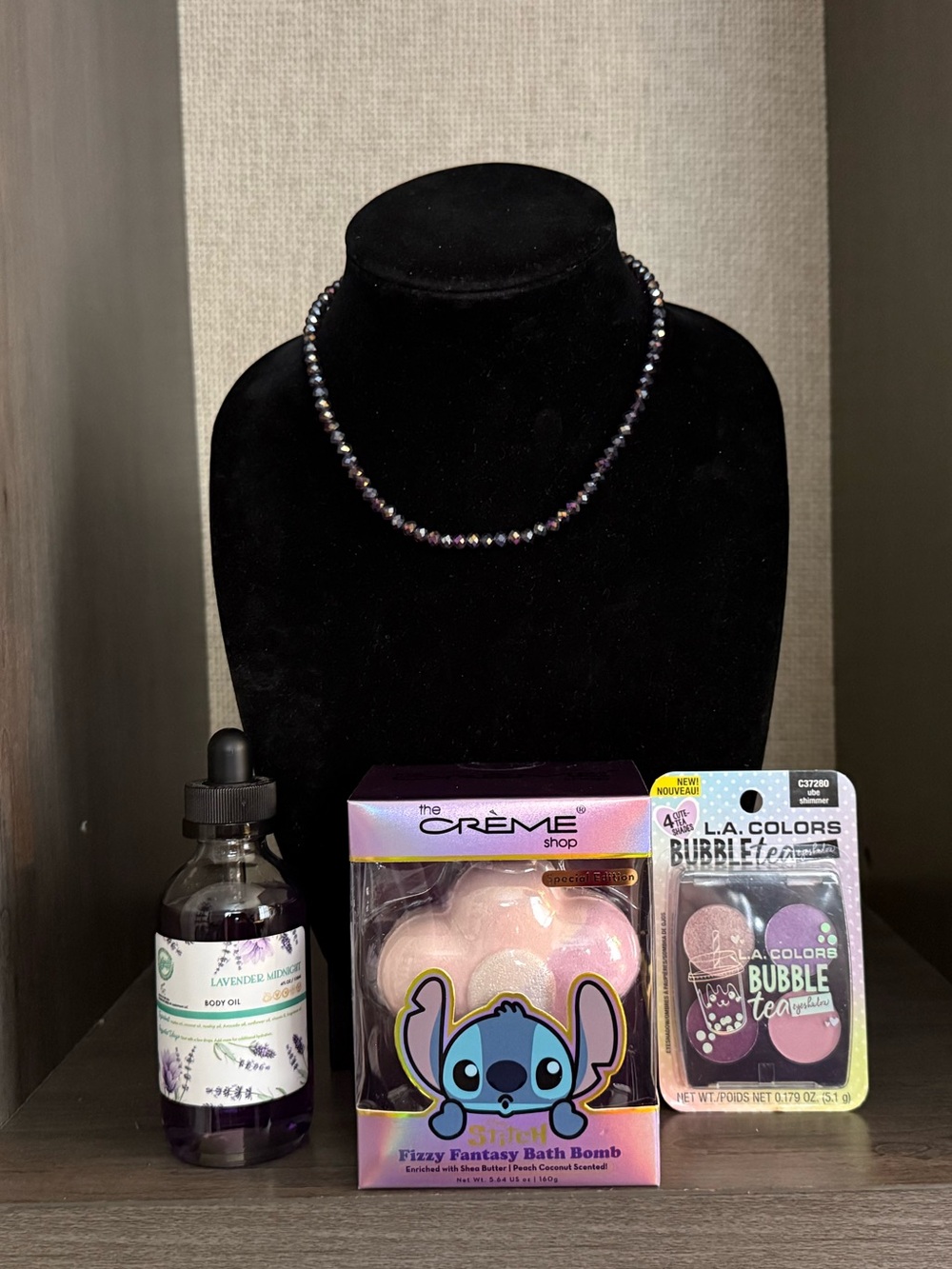 $120 Dillpicky Aminnah The Crème Shop Amethyst 4 Pc Bundle